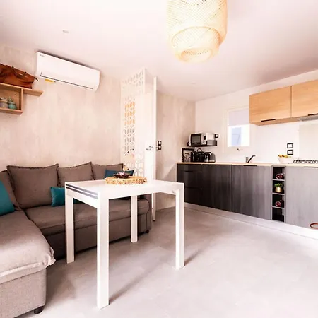 Mobil Confortable Avec Terrasse A Pour 5 Personnes - Api-1-52-820